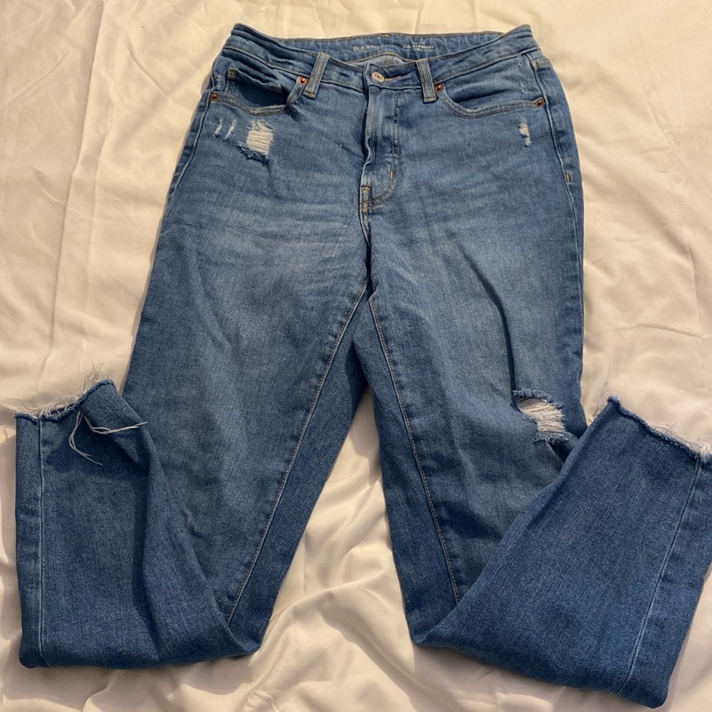 Old Navy OG Straight Distressed Jeans